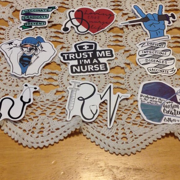 Nursing stickers, locker stickers, crafts or scrapbooking - Picture 3 of 6